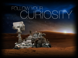 Rover de la misión Curiosity. Imagen de la NASA. 